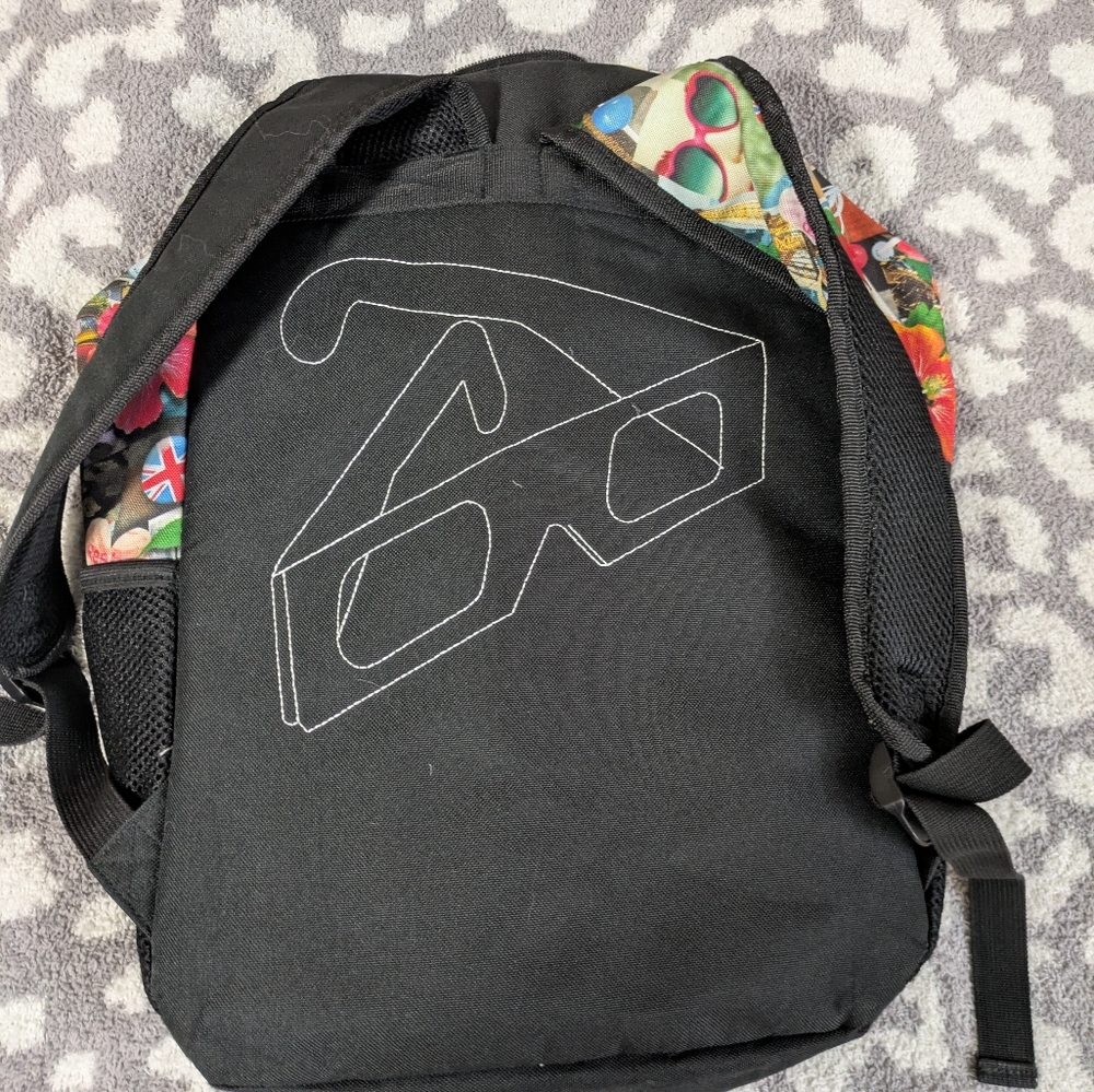 🦋5/25$ Reebok Multicolor Graphic Backpack - Picture 6 of 7